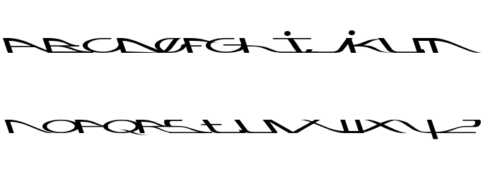 Koran Font LOWERCASE