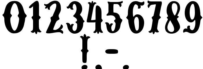 Kordes Font OTHER CHARS