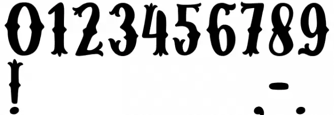 Kordes Font OTHER CHARS