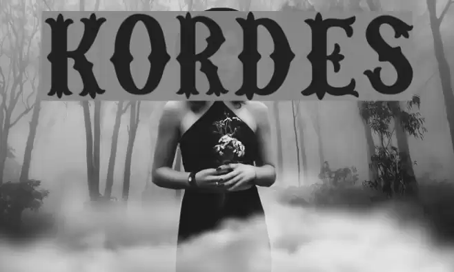 Kordes Font examples