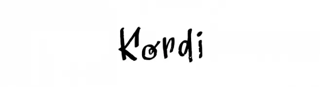 Kordi  Fuentes Gratis Descargar