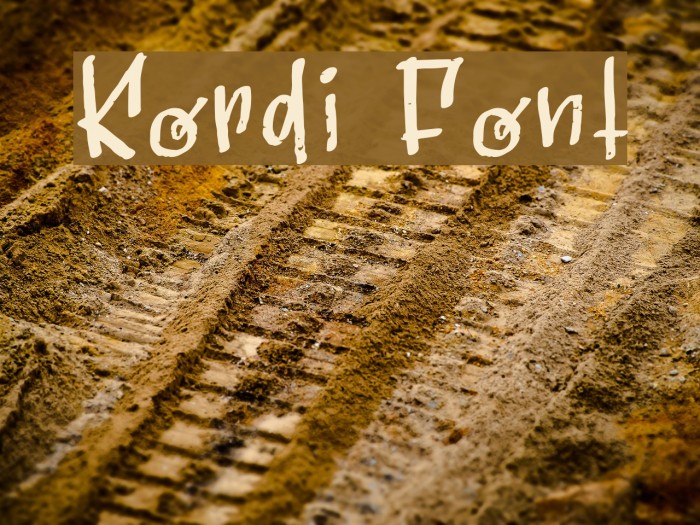 Kordi Font examples
