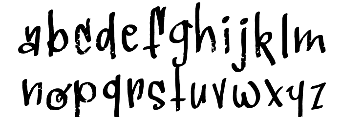 Kordi Font LOWERCASE