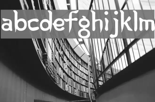 Korean Calligraphy Polices examples