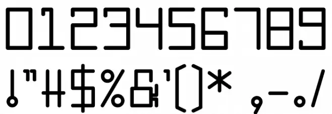 Korean Looks Font OTHER CHARS