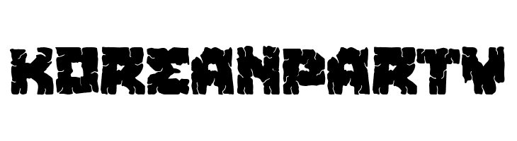 Korean Party  font caratteri gratis
