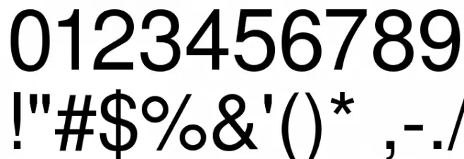 KoreanModernSSK Font OTHER CHARS