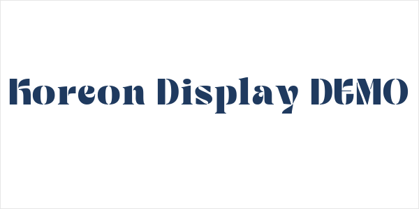 Koreon Display DEMO Logo