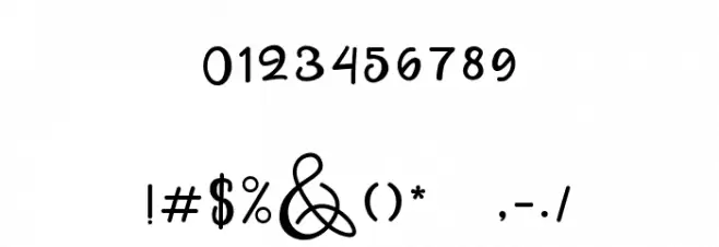 Korian Font OTHER CHARS