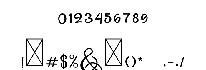 Korian Font OTHER CHARS