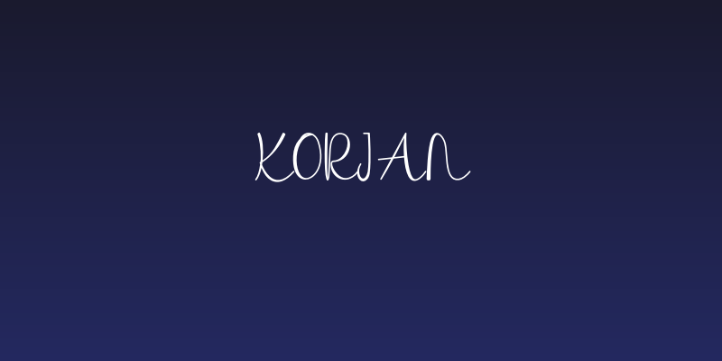 Korian Social Header