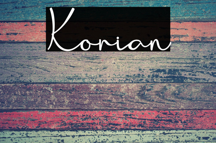 Korian Example 3