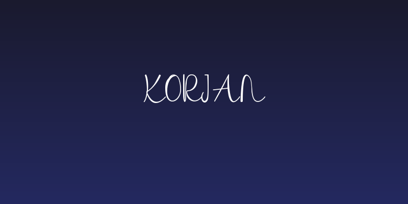 Korian Social Header