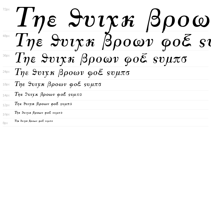 Korinthus Italic Waterfall