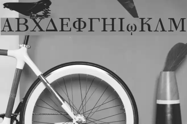 Korinthus Font examples