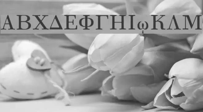 Korinthus Font examples