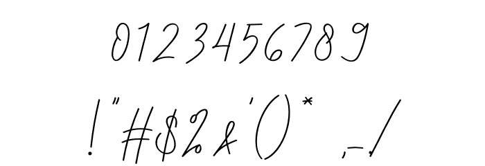 Kornelins Font OTHER CHARS
