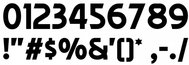 Korner Deli NF Font OTHER CHARS