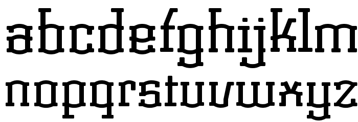 Korneuburg Display Font LOWERCASE