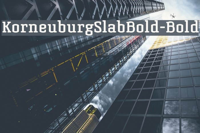 KorneuburgSlabBold-Bold Font examples