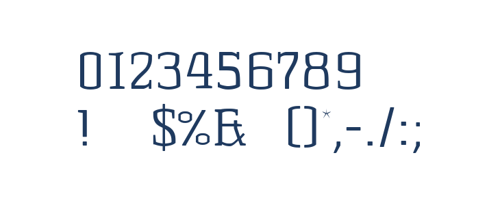 KorneuburgSlabLight-Light Other Characters