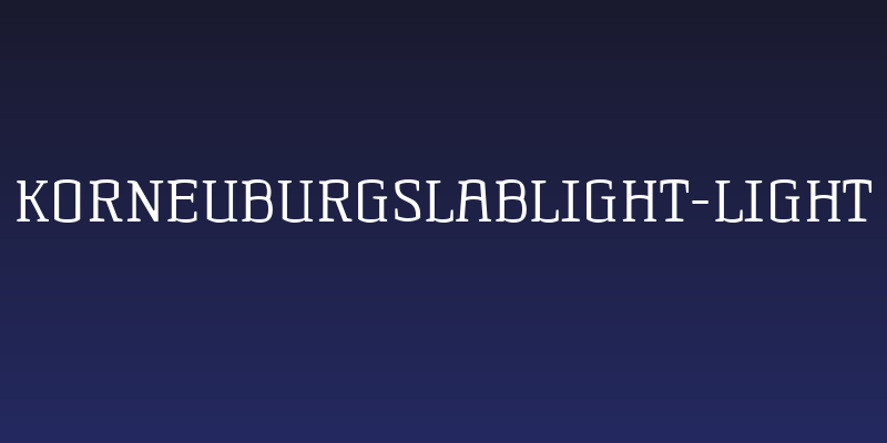 KorneuburgSlabLight-Light Social Header