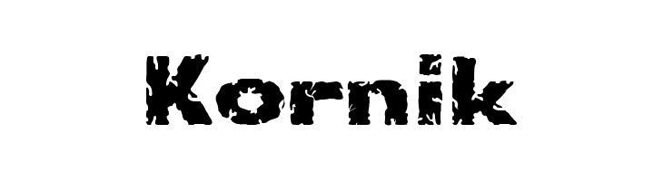Kornik Font