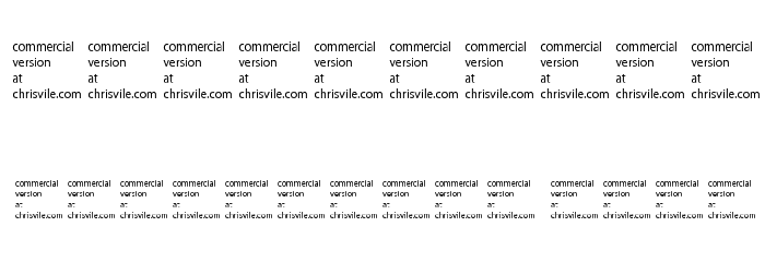 Korriban Regular Font OTHER CHARS