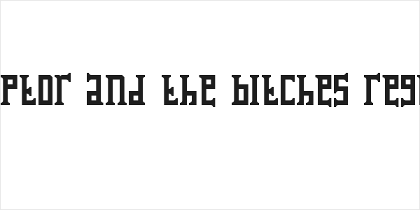 Koruptor and the Bitches Regular Logo