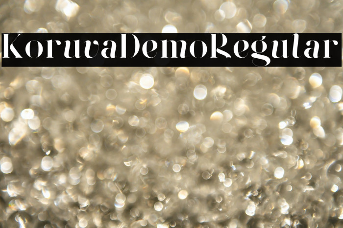 Koruva Demo Regular Example 1