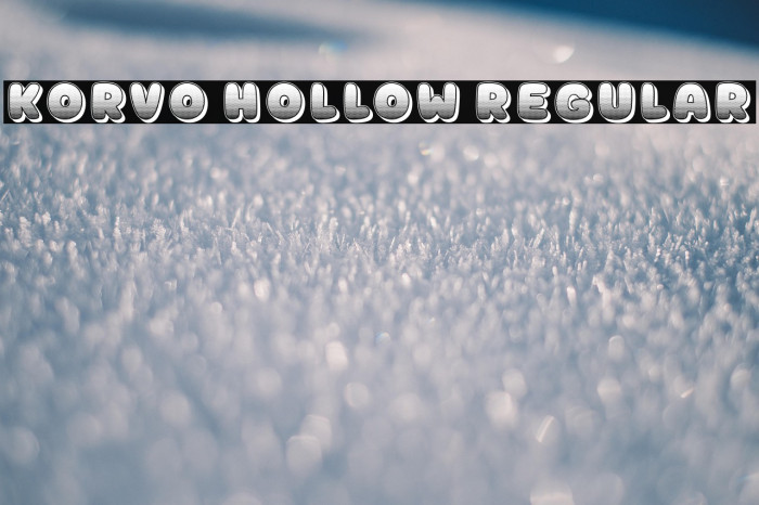 Korvo Hollow Regular Example 1