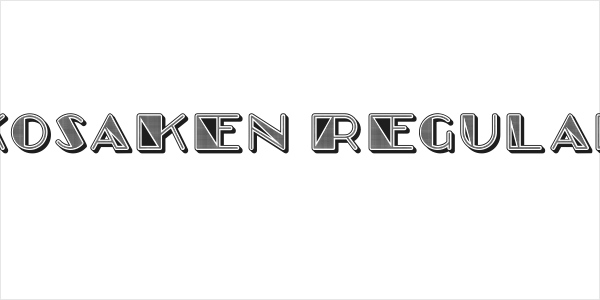 Kosaken Regular Logo