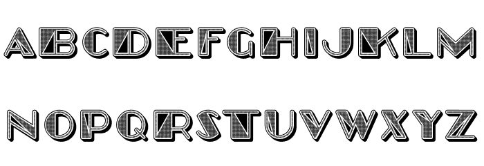 Kosaken Regular Font LOWERCASE