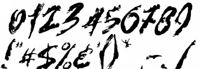 Kosan Murah! Regular Font OTHER CHARS