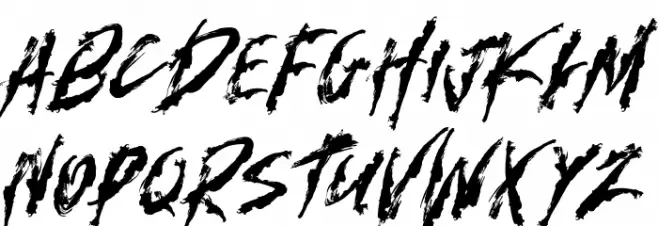 Kosan Murah! Regular Font UPPERCASE