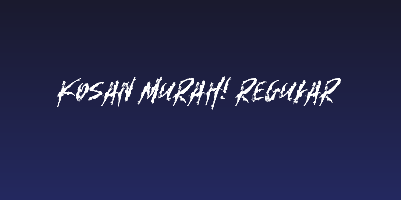 Kosan Murah! Regular Social Header
