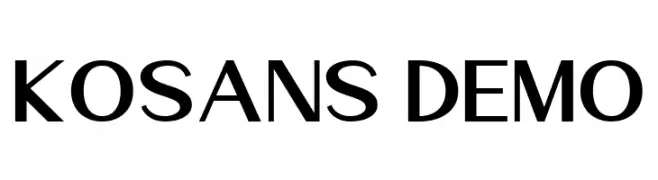 Kosans DEMO  Скачать бесплатные шрифты