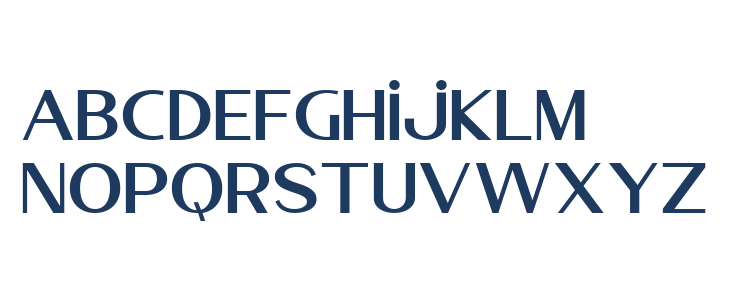 Kosans DEMO Lowercase