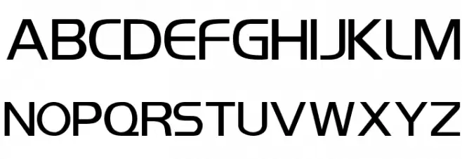 Koshgarian Regular フォント 大文字