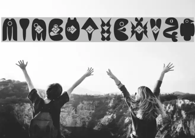 Koshka Font examples