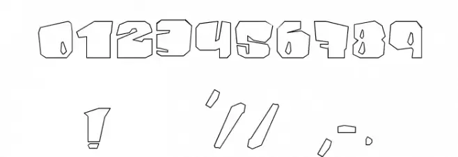 Kosmo Cat Light Font OTHER CHARS