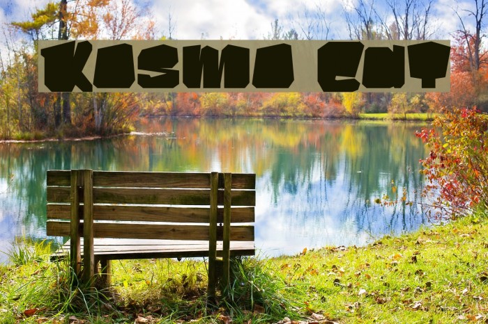 Kosmo Cat Font examples