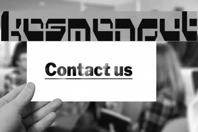 Kosmonaut Font examples