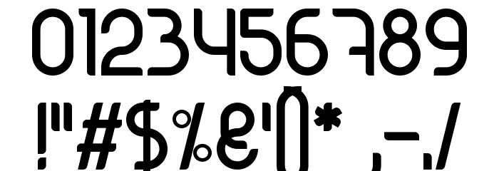 Kosova Font OTHER CHARS