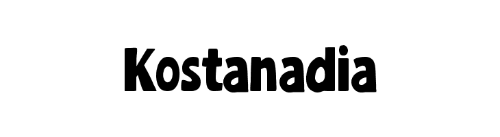 Kostanadia Font