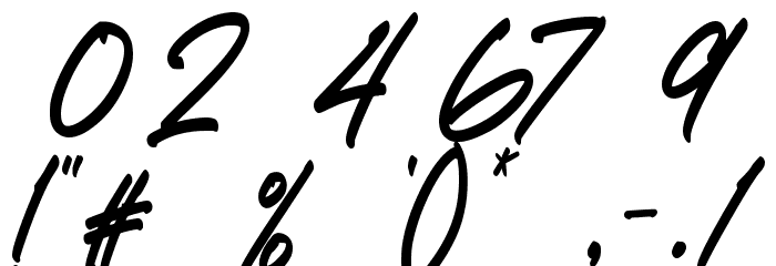 Kostanalliet Font OTHER CHARS