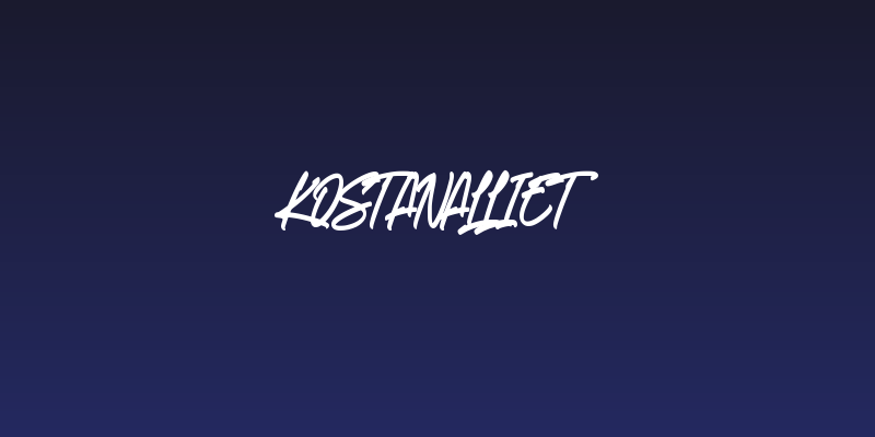 Kostanalliet Social Header