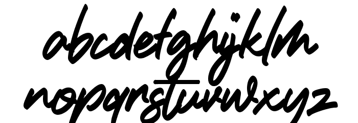 Kostanalliet Font LOWERCASE