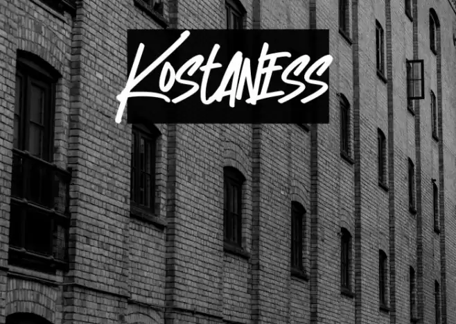 Kostaness خط examples