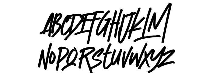 Kostaness フォント 小文字